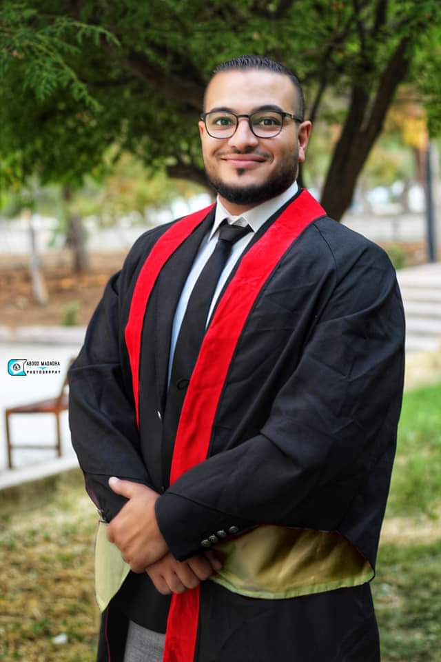 محمود الصرايرة.. مبارك الماجستير