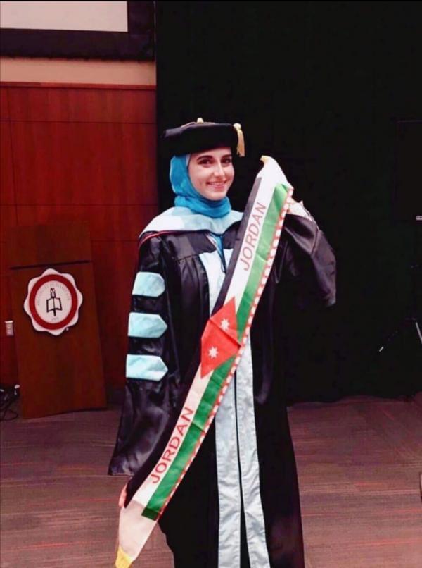 رزان العمد مبارك الدكتوراة