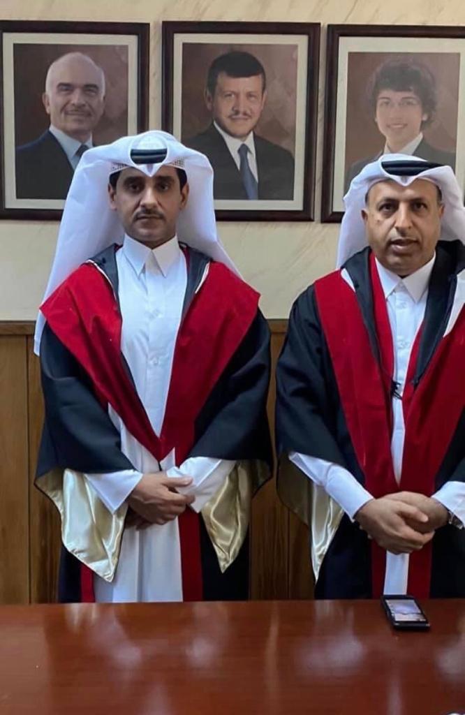 القطريان العميد شافي آل شافي والعقيد