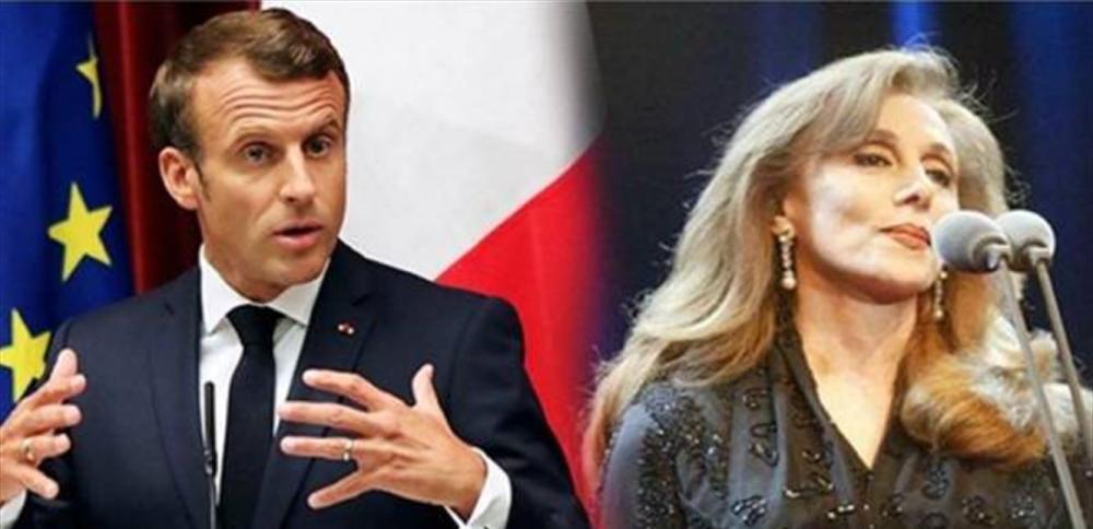 فيروز تستقبل ماكرون على ’فنجان قهوة‘