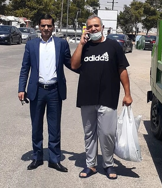 إخلاء سبيل عماد حجاج (صورة)