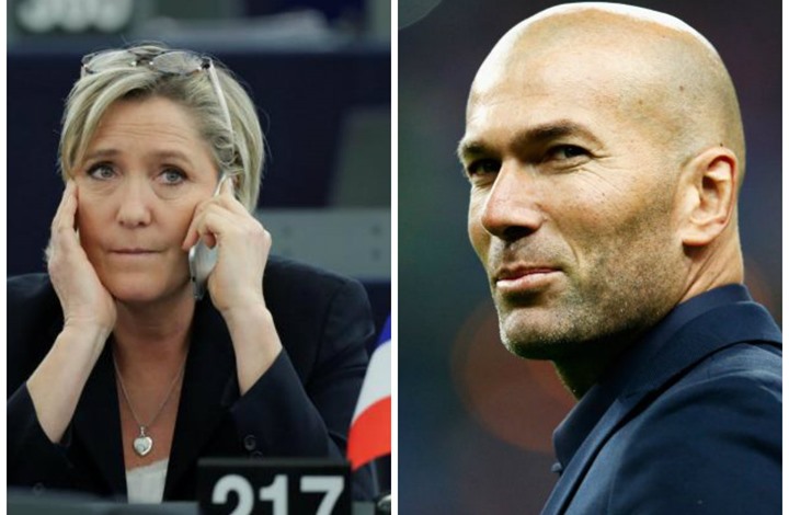 مارين لوبان ترد بقوة على زيدان