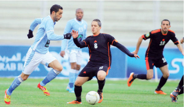 الفيصلي يتغلب على البقعة.. ويتقاسم الصدارة