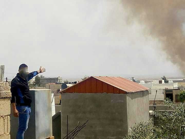 سقوط قذائف سورية قرب الحدود الأردنية..