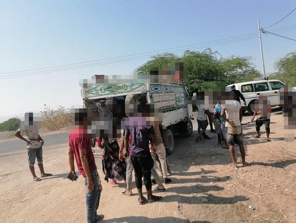 ضبط مركبة ديانا محملة بـ 32