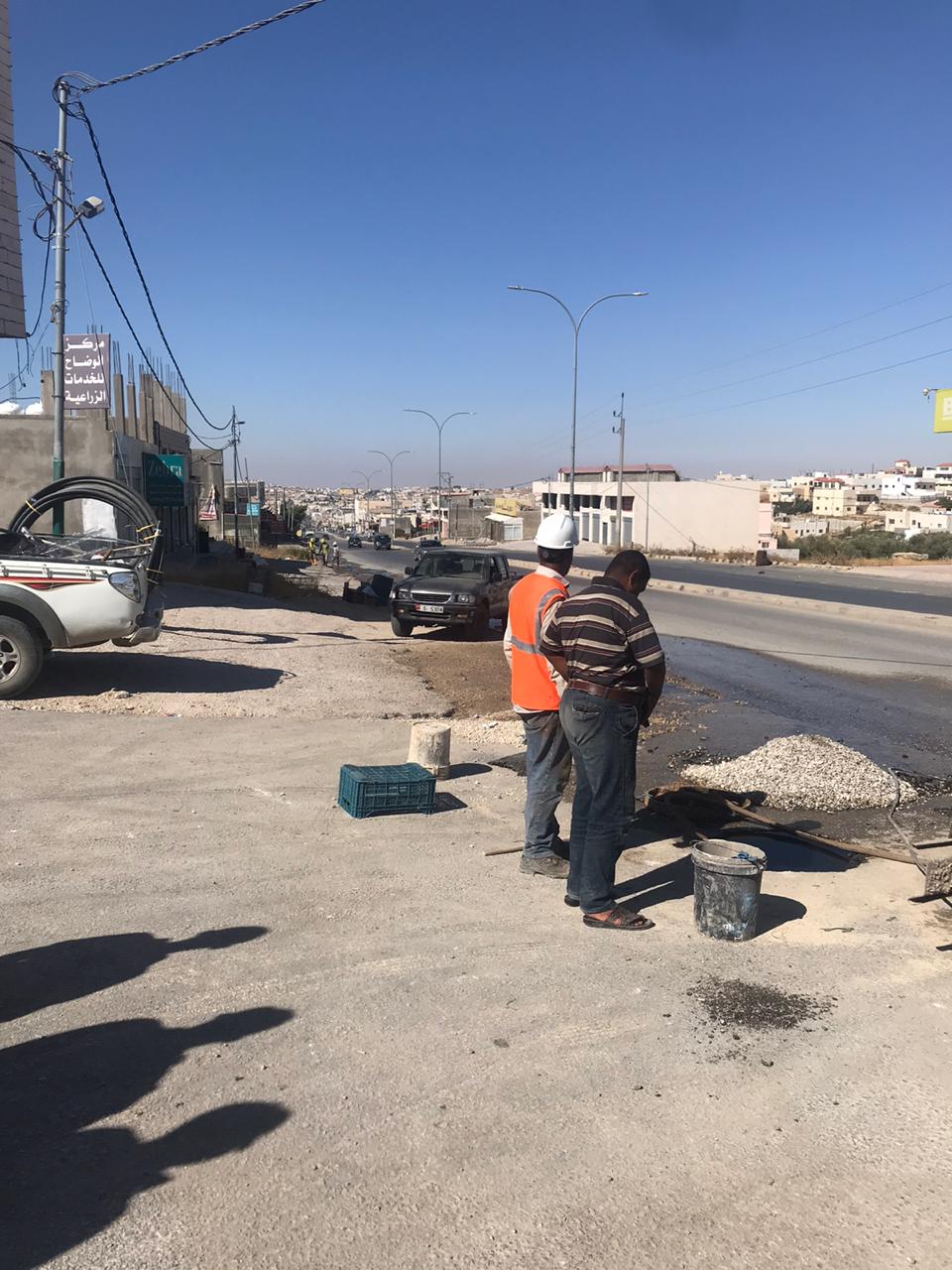 مشروع لتوسعة شبكات صرف صحي الكرك