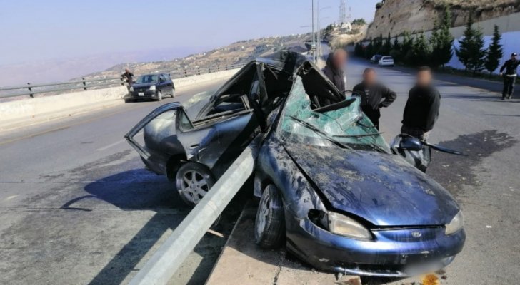 الأردن.. وفاة و19 إصابة بـ 401