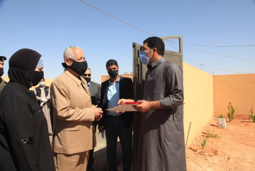 بتوجيهات ملكية.. . العيسوي يسلم 55