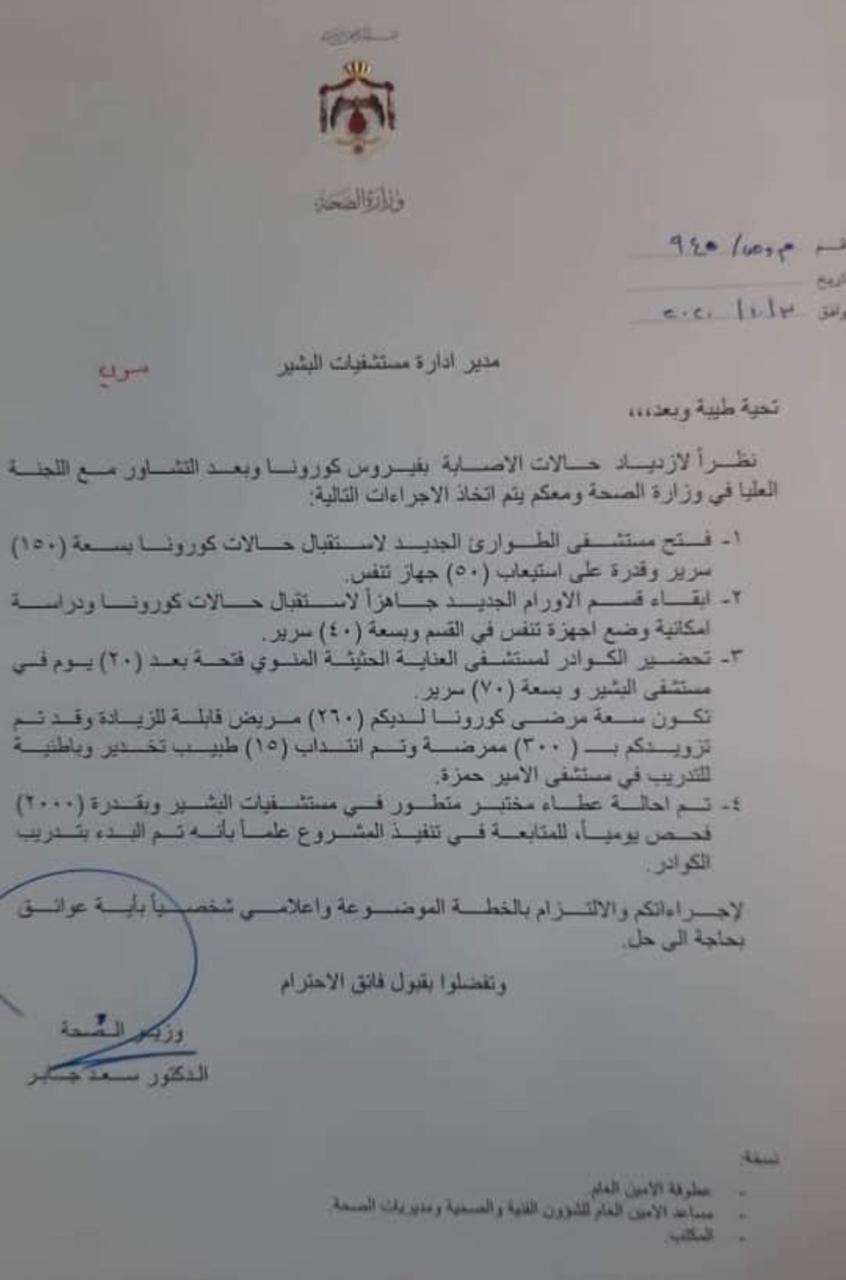 «سري» من سعد جابر إلى مدير