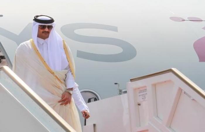 أمير قطر يزور السعودية