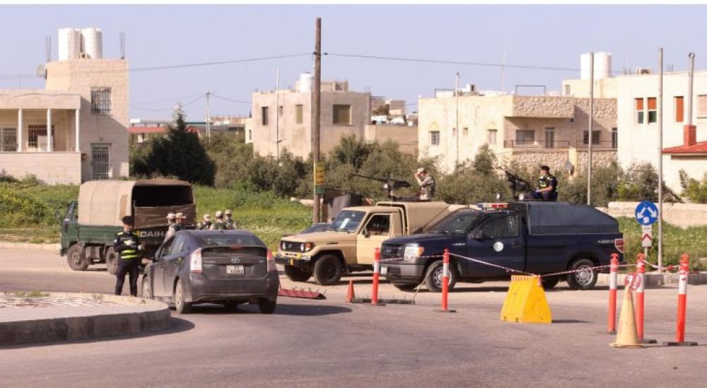 عزل بلدة مرصع في جرش أسبوعا