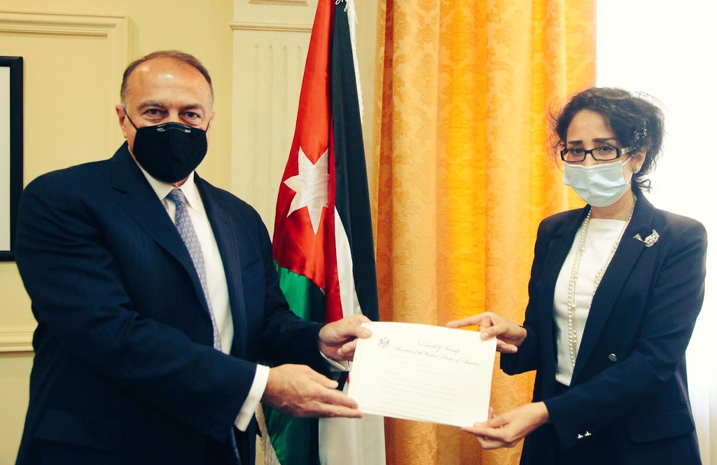 أول ظهور لسفير أمريكا في الأردن