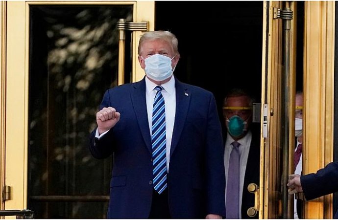 ترامب يعلن عن توقفه تناول أدوية