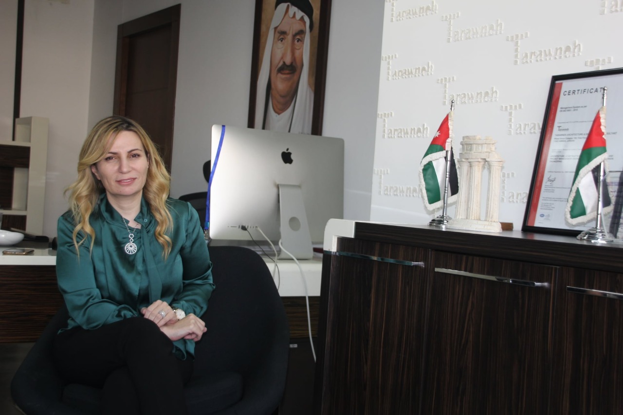 بثينة الطراونة: مهندسة قلبها كركي وهواها