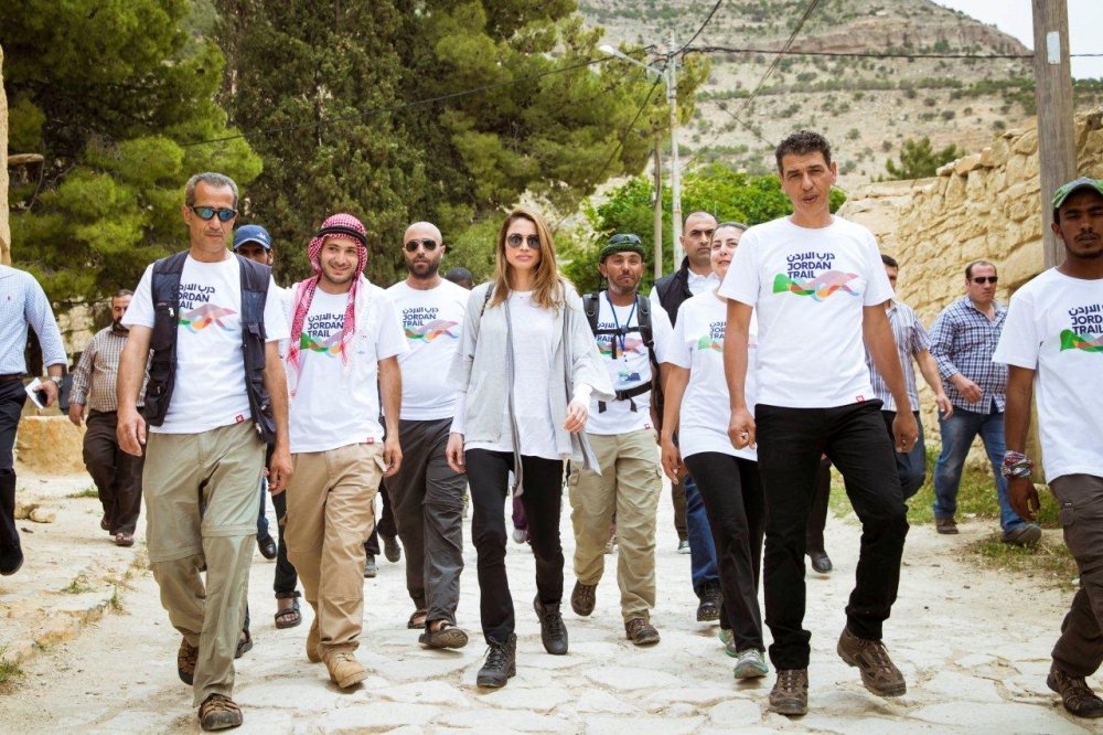 الملكة رانيا: ما أحلى بلدنا ..