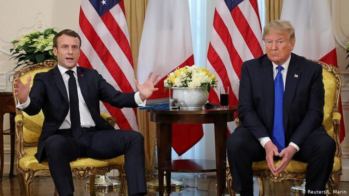هفوة من ترامب تحول ماكرون لرئيس