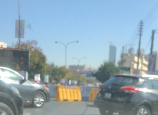 ازدحامات خانقة على الدوار السابع