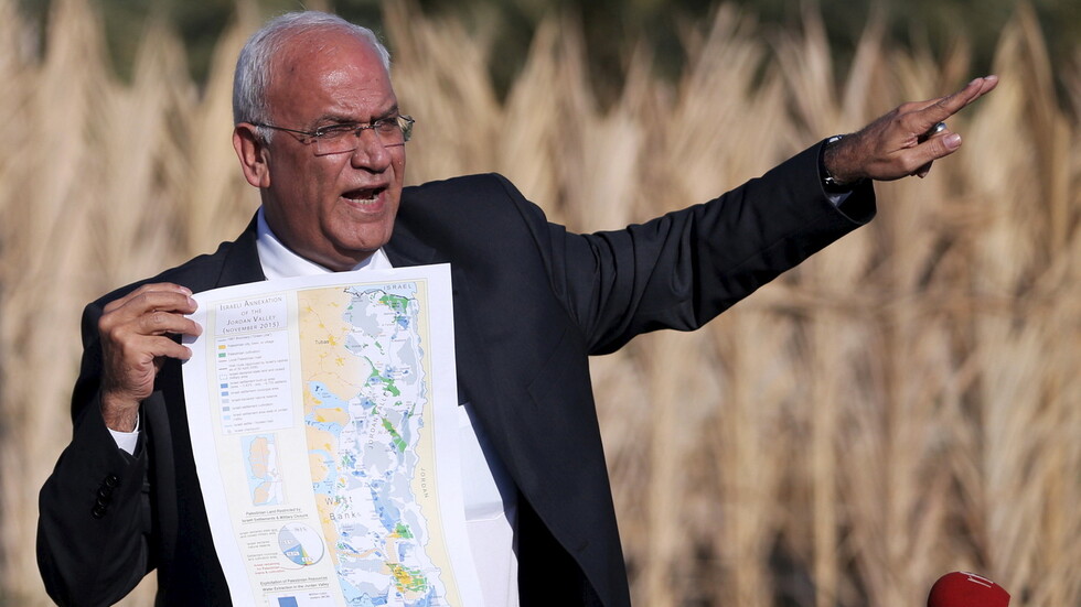 الرئاسة الفلسطينية تعلق على صحة عريقات