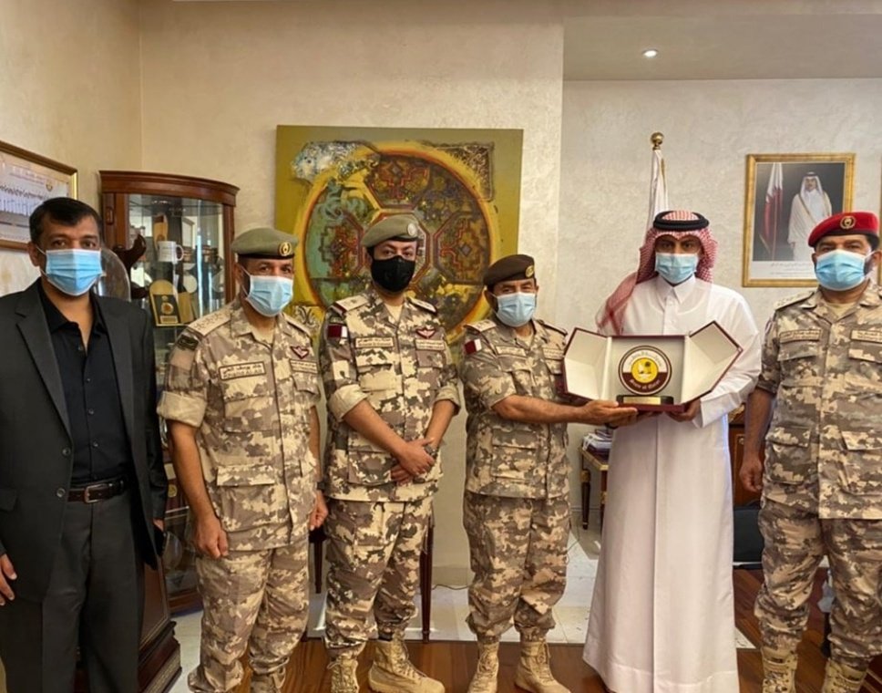 آل ثاني يستقبل وفدا من وزارة