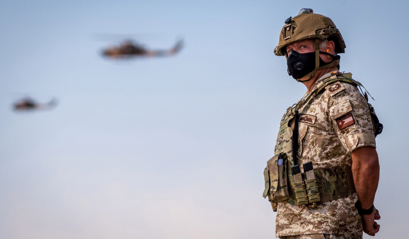 مشاهد جديدة لتمرين ’قلعة صلاح الدين‘