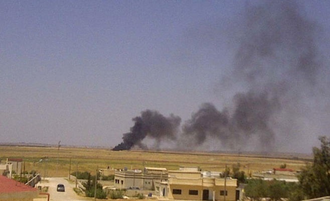 تجدد الاشتباكات السورية بالقرب من الحدود