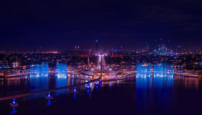 أكبر نافورة في العالم تعانق سماء