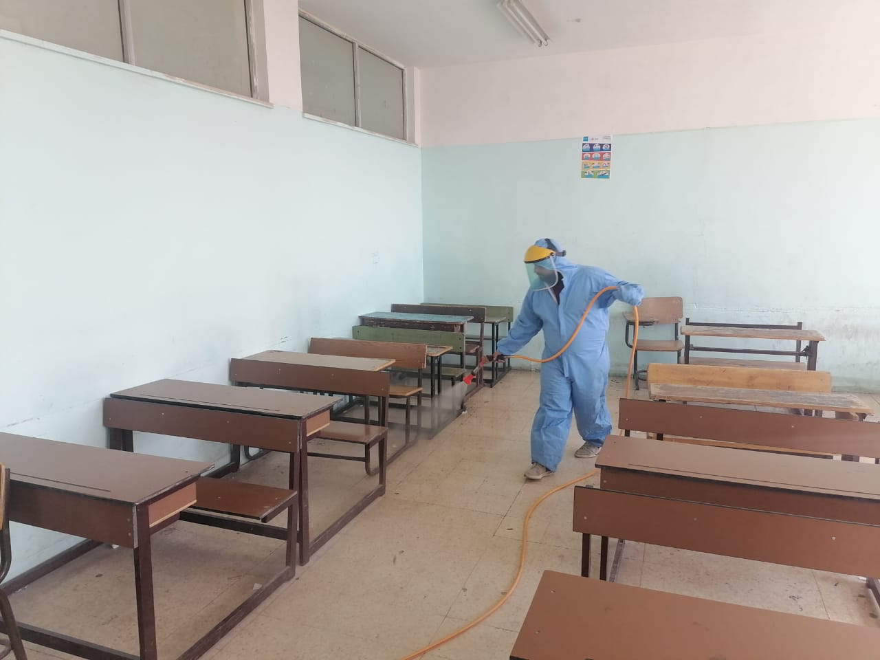 تعليق الدوام الرسمي في مدرستين بالكرك