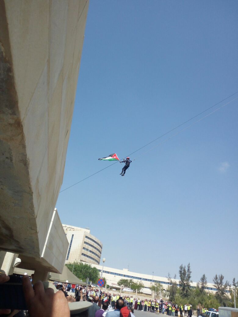 تمرين وهمي للدفاع المدني في وزارة