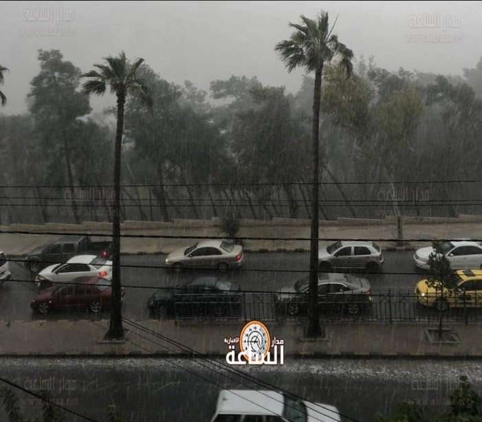 حالة من عدم الاستقرار الجوي وأمطار
