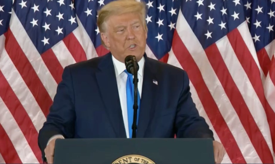 ترامب: نحن متقدمون ولكنهم يحاولون سرقة