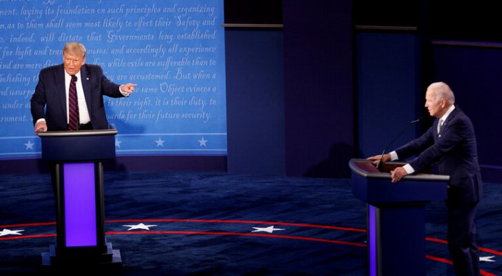 مركز إديسون: بايدن يقتنص 227 من