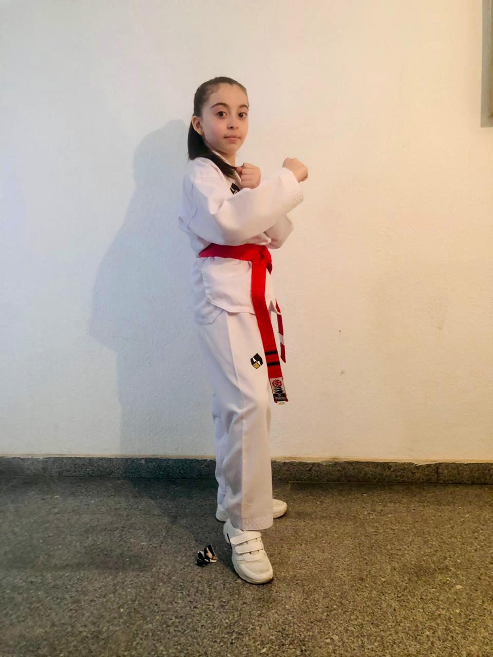 اللاعبة الاردنيه ليليان البلبيسي تجتاز فحص