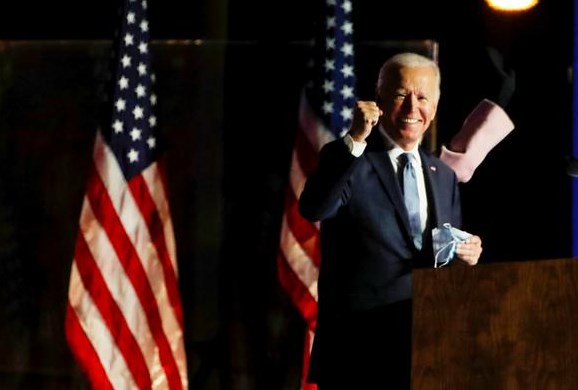 أول تغريدة لـ بايدن بعد فوزه