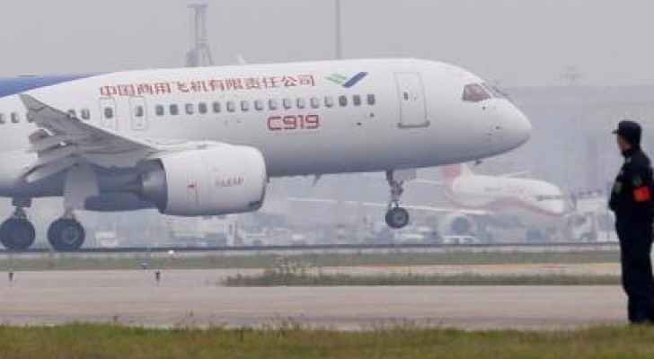 نجاح أول رحلة لطائرة صينية الصنع