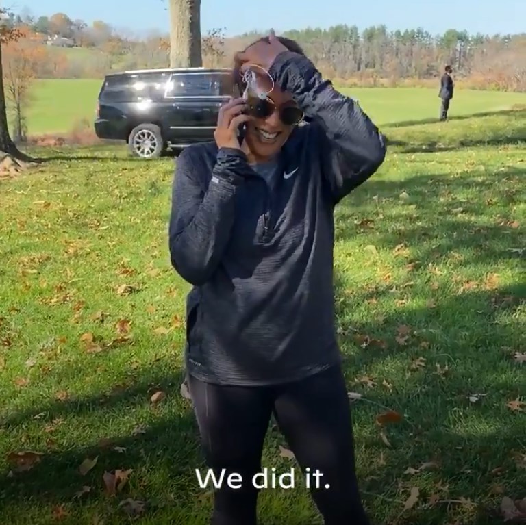 كامالا هاريس لـ بايدن: «We did