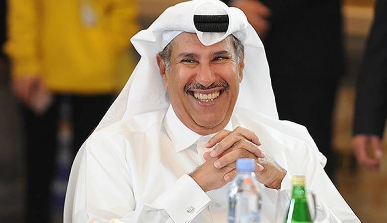 حمد بن جاسم يذكّر بتغريدته ويسأل