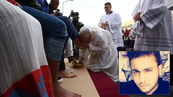 هذا هو اللاجئ السوري الذي قبّل