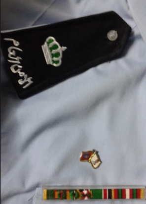 الرائد عمر رسمي العمري.. مبروك صدور