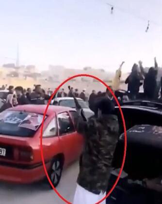 ضبط شخصا ظهر في مقطع فيديو