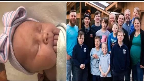 عائلة ترزق بمولودة أنثى بعد إنجاب