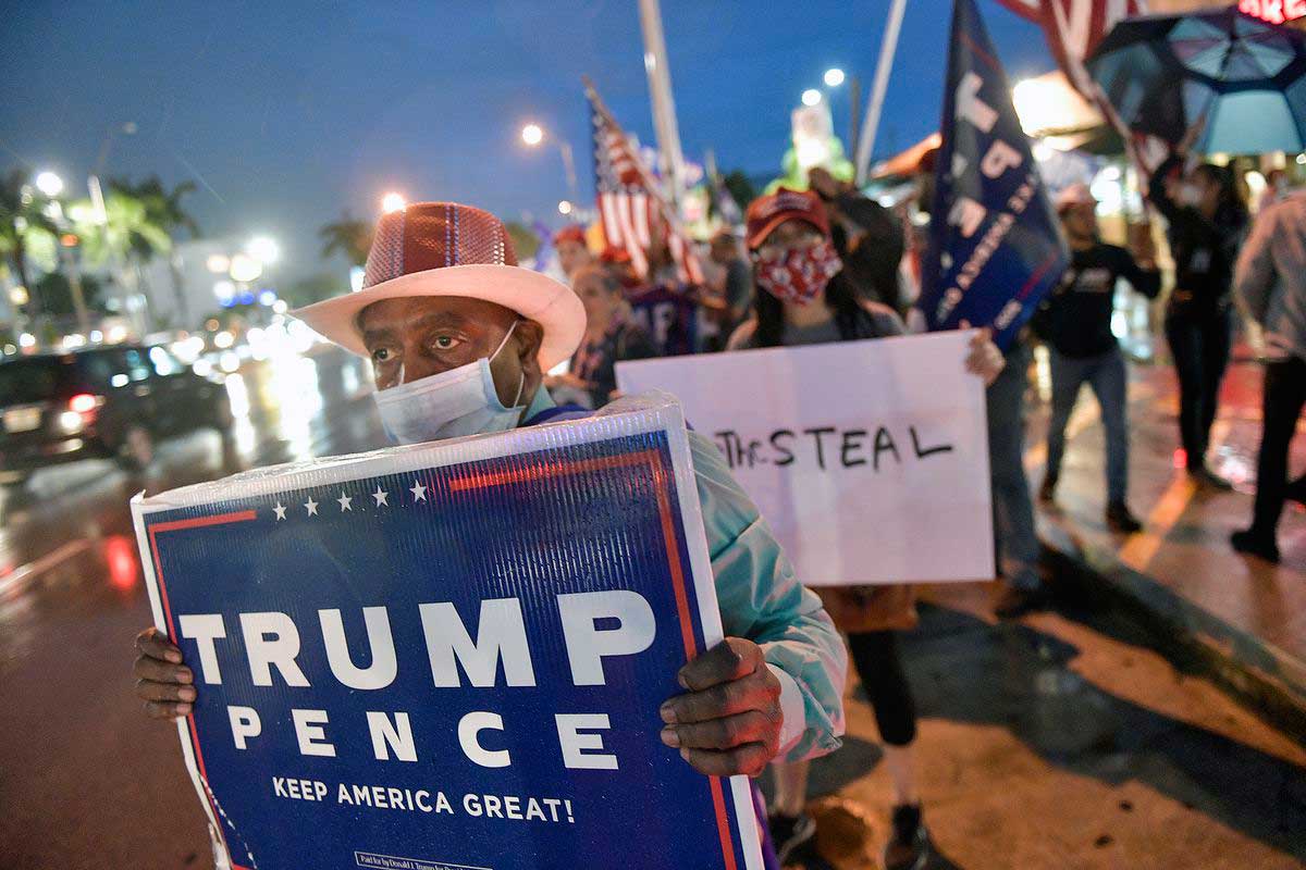 أنصار ترامب ينزلون إلى الشوارع اليوم