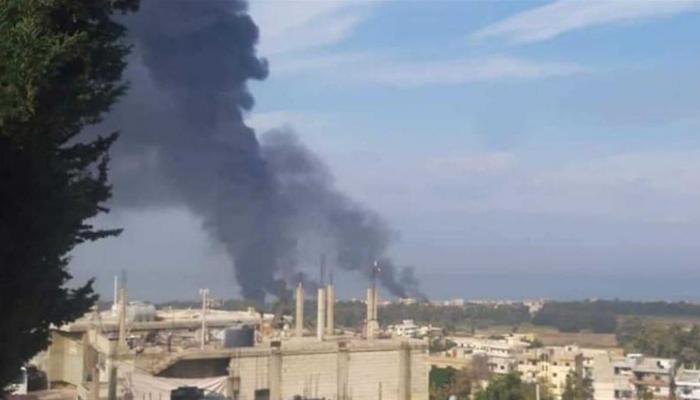 فيديو.. حريق في خط أنابيب بترول