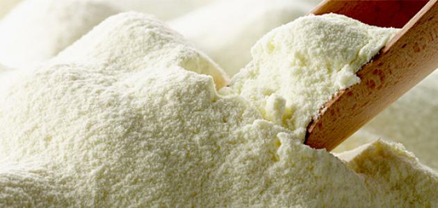 ضبط 13 طن من الحليب المجفف