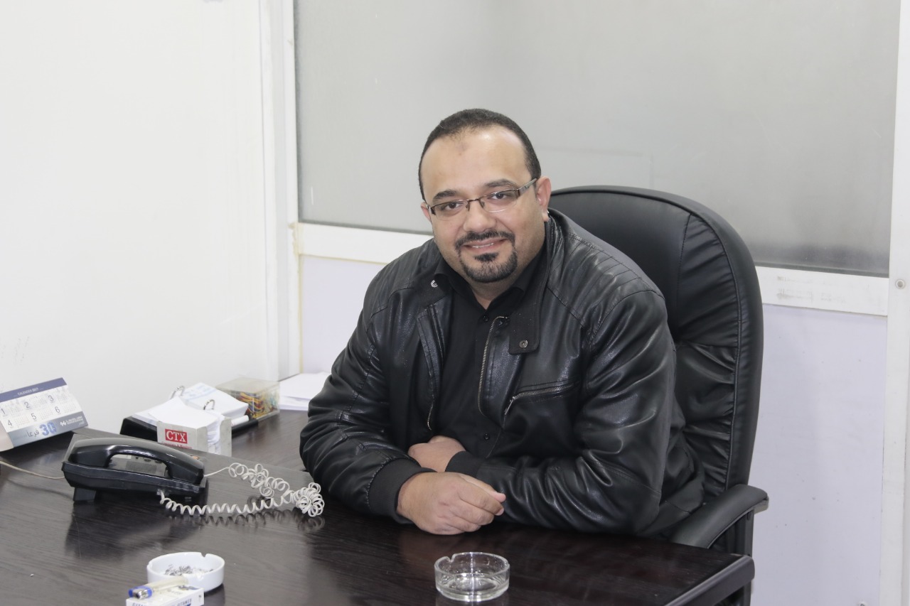 الزميل جعيتم يباشر عمله