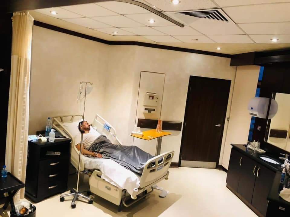 ادخال النائب خالد أبو حسان وشقيقه