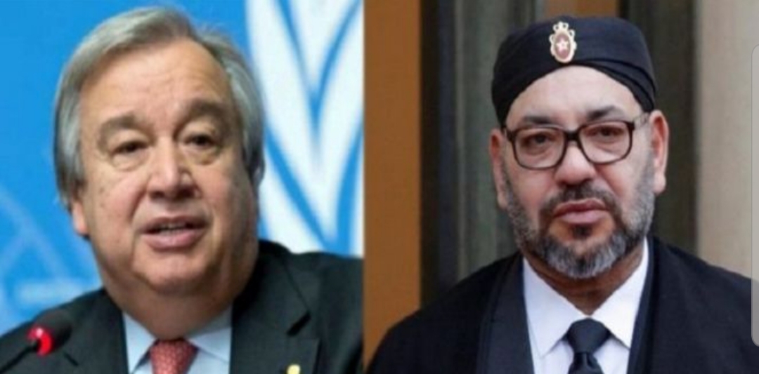 العاهل المغربي وغوتيريش يناقشان آخر تطورات