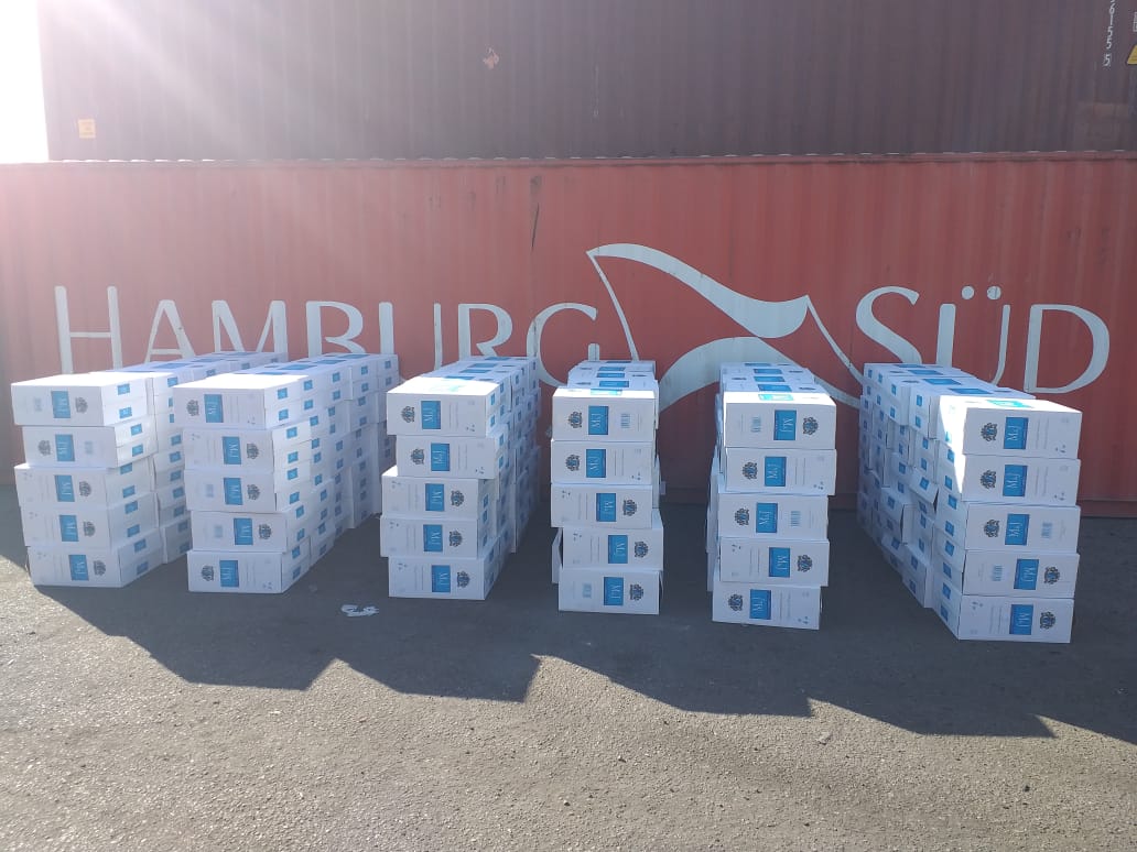 الجمارك تضبط 150 الف باكيت دخان