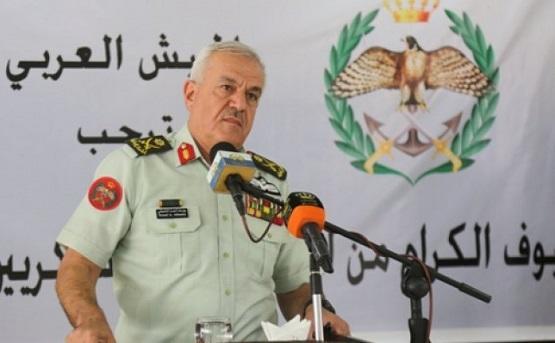 الحنيطي يلتقي وفدا عسكريا قطريا