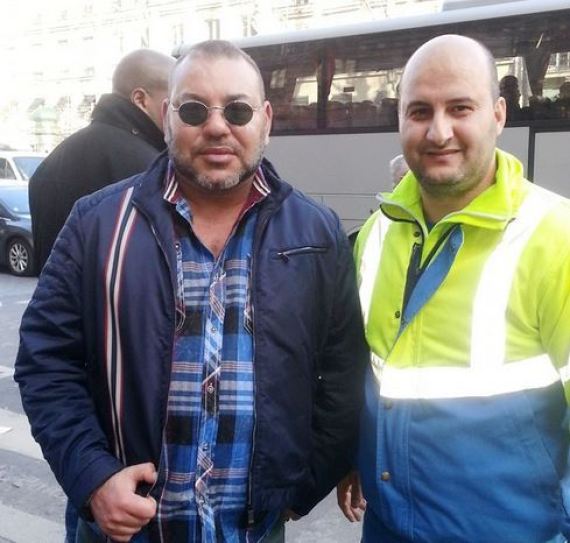 قصة عامل النظافة الذي التقى بملك