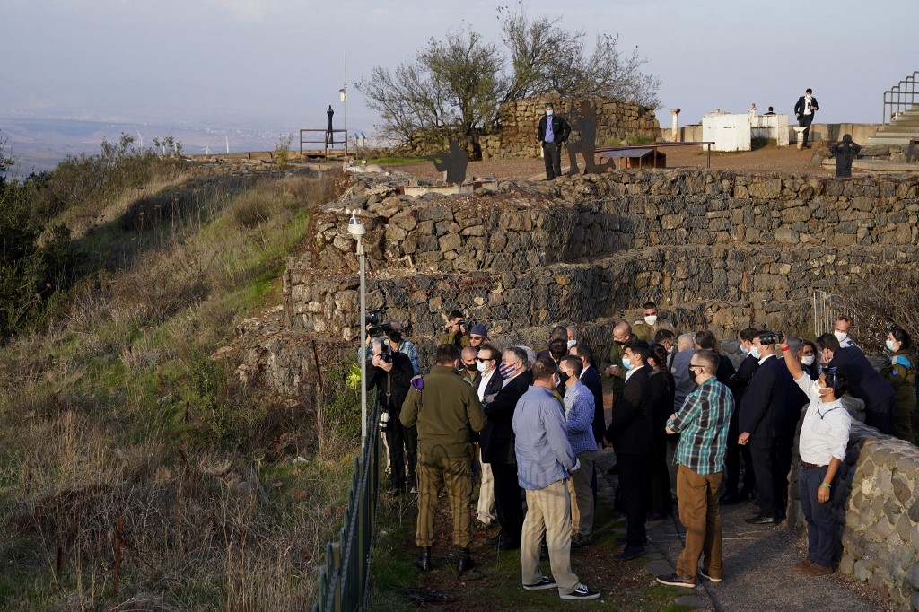 دمشق: زيارة بومبيو لهضبة الجولان المحتل